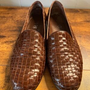 Vintage Women's BASS, Size 8 1/2, Regina Brown Loafers, Leather